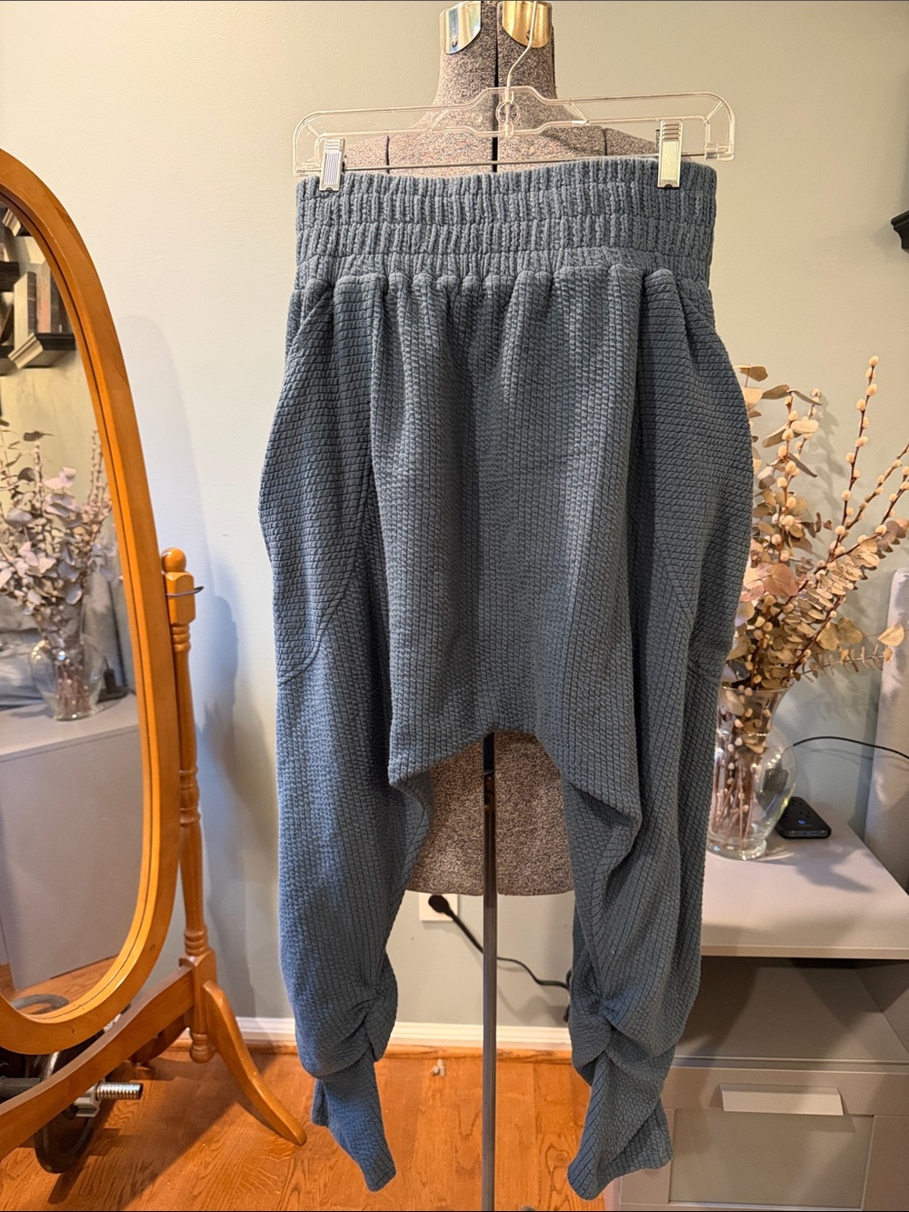 Free People Waffle Harem Pants - Picture 6 of 12